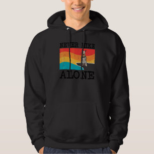 Wandern Sie niemals allein Standard Schnauzer Graf Hoodie