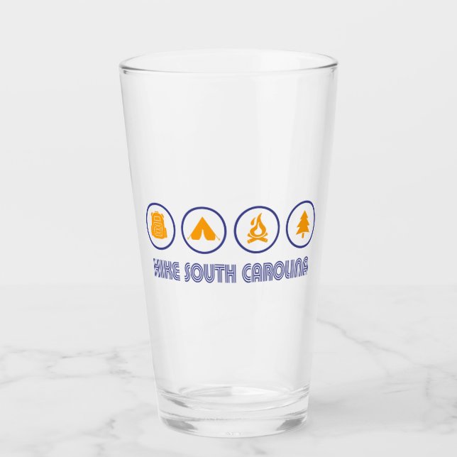 Wandern South Carolina Glas (Vorderseite)