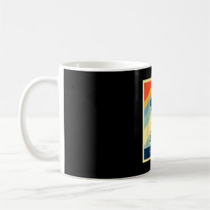 Wandern Sportliebhaber Vintage Retro Kaffeetasse