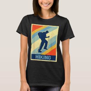 Wandern Sportliebhaber Vintage Retro T-Shirt