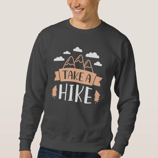 Wandern Sweatshirt (Vorderseite)