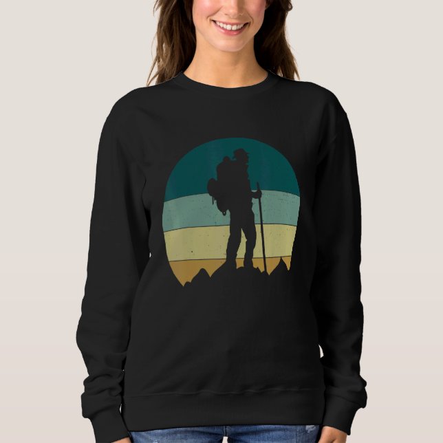 Wandern Sweatshirt (Vorderseite)