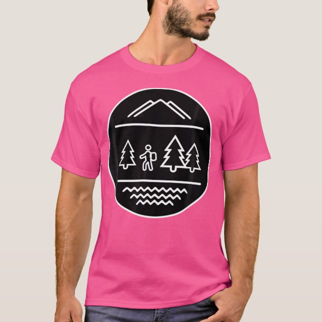 Wandern T-Shirt (Vorderseite)