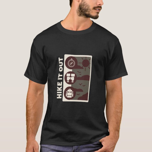 Wandern T-Shirt (Vorderseite)