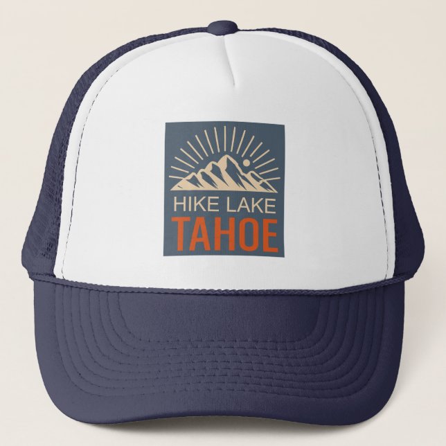 Wandern Tahoe Sunburst Truckerkappe (Vorderseite)