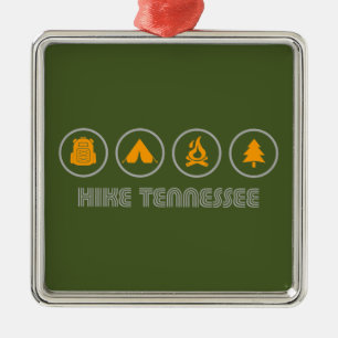Wandern Tennessee Ornament Aus Metall