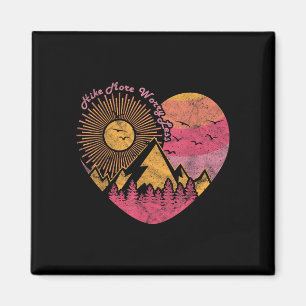 Wandern Trekking wandern mehr sorgen weniger Magnet