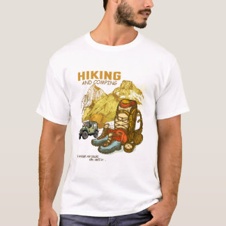 Wandern und Camping  T-Shirt
