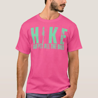 Wandern und Haustier alle Hunde Funny Wanderhund L T-Shirt