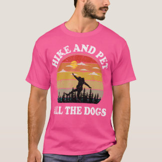 Wandern und Haustier alle Hunde Funny Wanderhund L T-Shirt