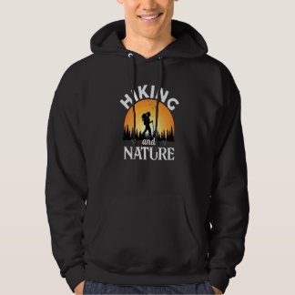 Wandern und Natur Wandern Weibliche Wanderer Unter Hoodie
