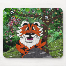 Wandern unser Planet Öko-Team Tgrr Tiger Bekleidun Mousepad