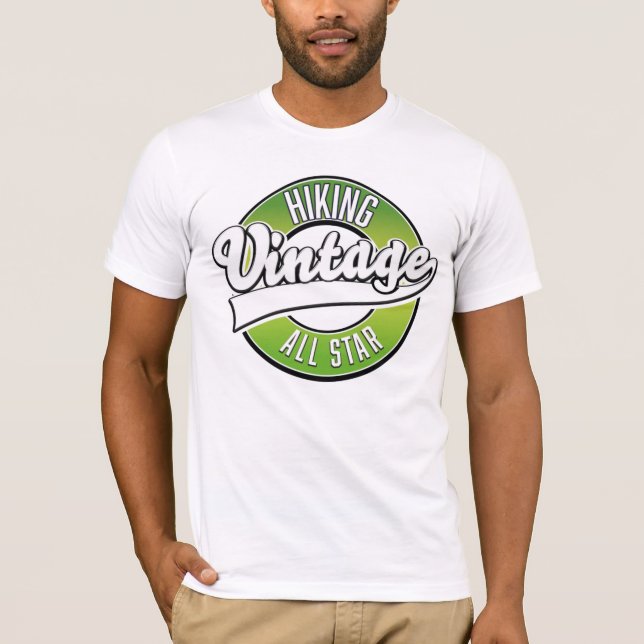 Wandern Vintag T-Shirt (Vorderseite)