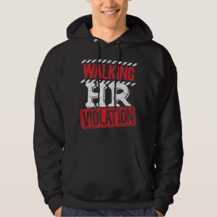 Wandern von Personalverletzungen Funny Office Co-W Hoodie