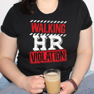 Wandern von Personalverletzungen Funny Office Co-W T-Shirt