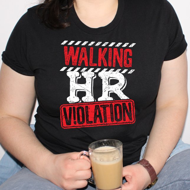 Wandern von Personalverletzungen Funny Office Co-W T-Shirt (Von Creator hochgeladen)