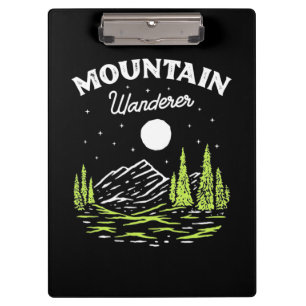 Wandern Wanderer Klemmbrett