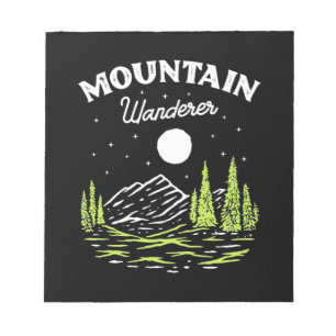 Wandern Wanderer Notizblock