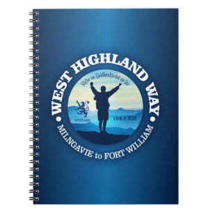 Wandern (Westhochland-Weise) Notizblock