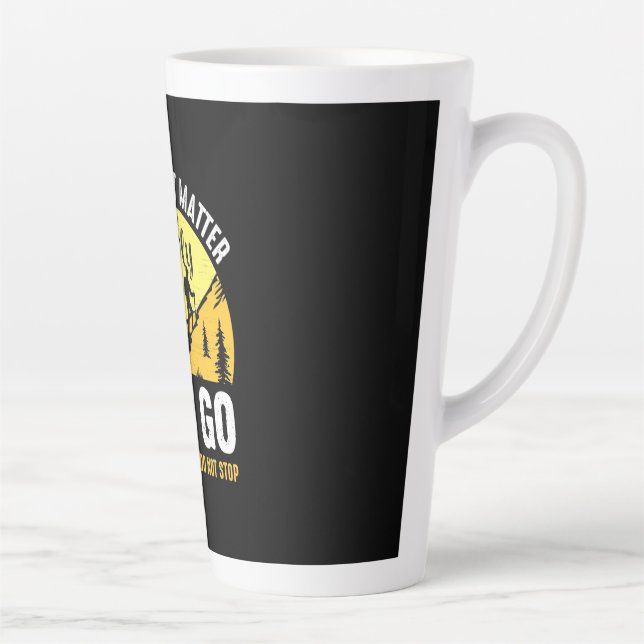 Wandern, wie langsam du gehst milchtasse (Rechts)
