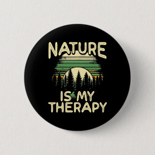 Wandern Wilde Natur erkunden Wanderlust Nationalpa Button