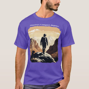 Wandern Zion Entdecken Eroberung T-Shirt