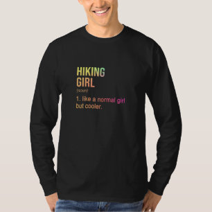 Wandernde Frauen Mädchen Substantiv Definition Wan T-Shirt