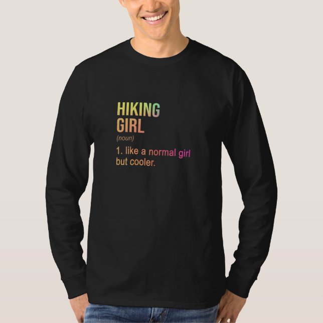 Wandernde Frauen Mädchen Substantiv Definition Wan T-Shirt (Vorderseite)