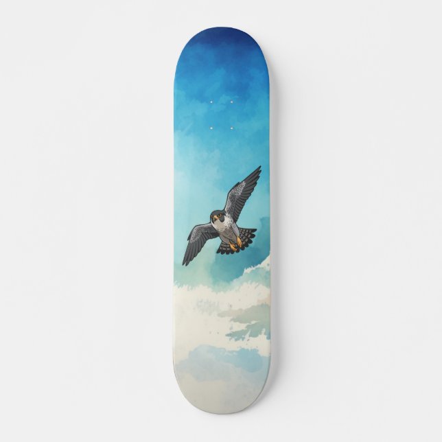 Wandernder Falke Skateboard (Vorne)