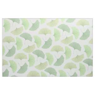 Wandernder grüner Ginkgo Stoff