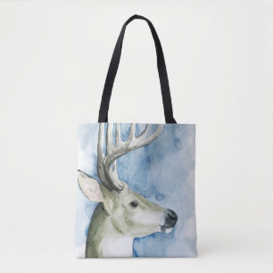 Wandernder Hirsch - Aquarell