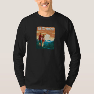 Wanderndes Paar passend sein ihr Blue Ridge Mounta T-Shirt