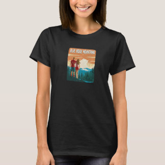 Wanderndes Paar passend sein ihr Blue Ridge Mounta T-Shirt