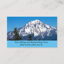 Wanderozeanien, 3,54" x 2,165" Visitenkarte