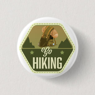 Wanderpflaster Button