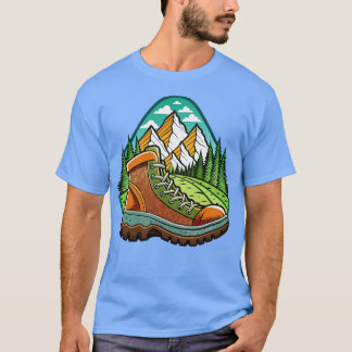 Wanderschuh einfach Graphic T-Shirt