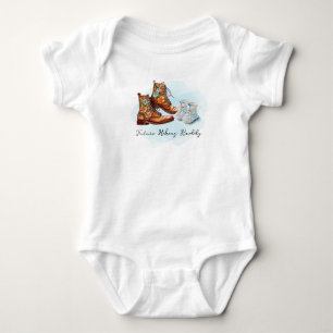 Wanderschuhe für zukünftige Wanderfreunde Baby-Str Baby Strampler