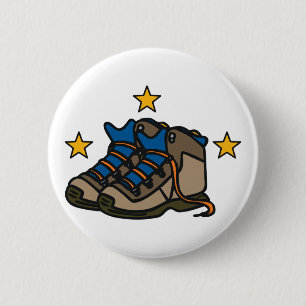 Wanderstiefel Button