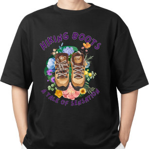 Wanderstiefel: Eine Geschichte der Sensation T-Shirt