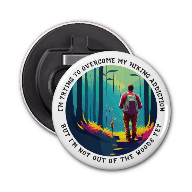 Wandersucht Flaschenöffner (Vorderseite)