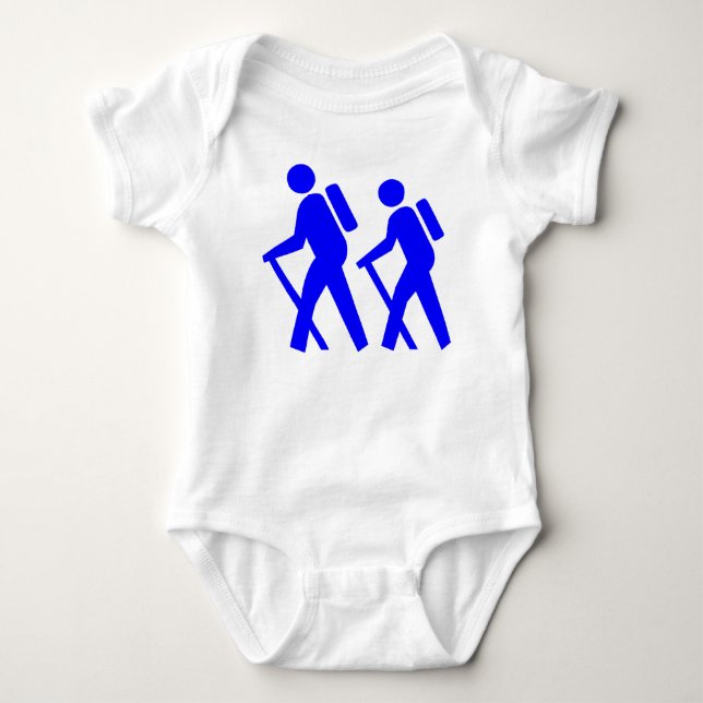 Wandersymbol Baby Strampler (Vorderseite)