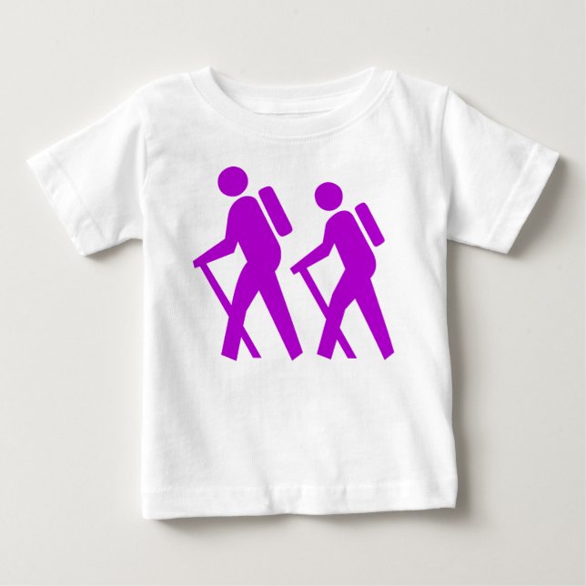 Wandersymbol Baby T-shirt (Vorderseite)