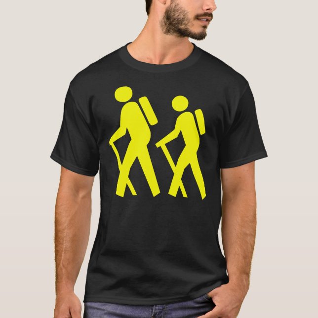 Wandersymbol T-Shirt (Vorderseite)