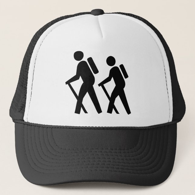 Wandersymbol Truckerkappe (Vorderseite)