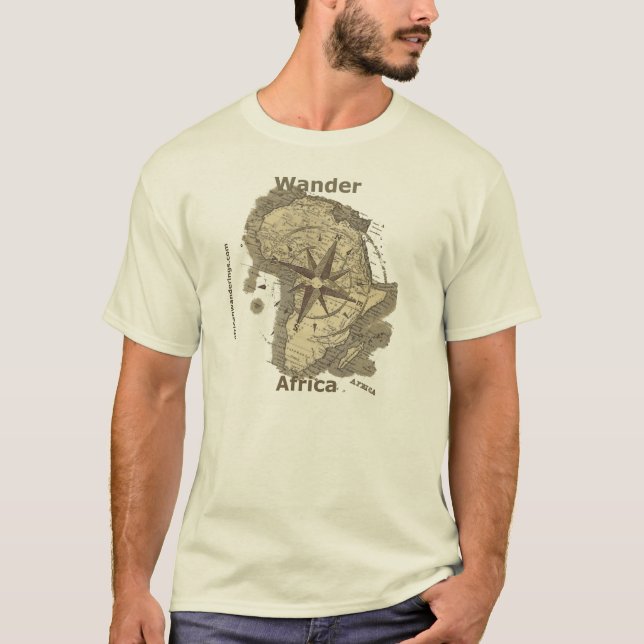 Wandert Afrika T-Shirt (Vorderseite)