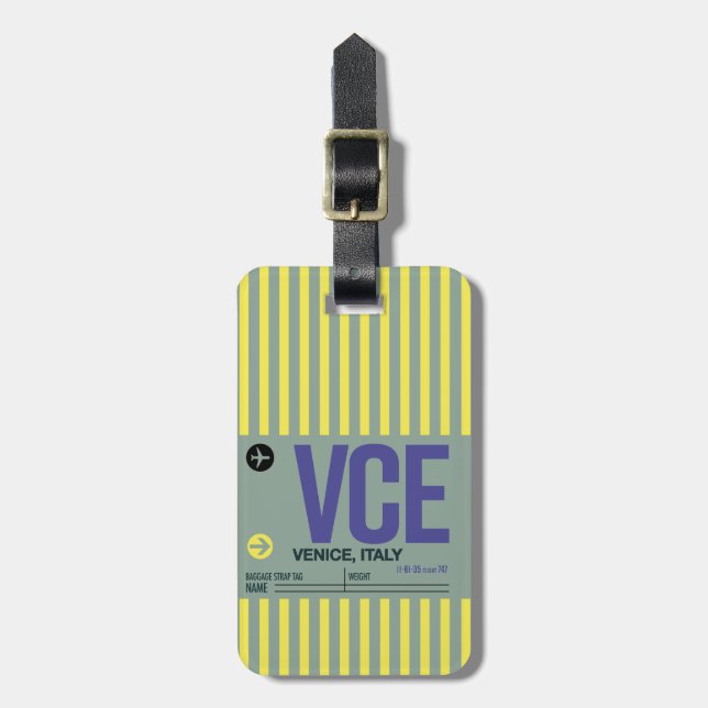 WanderTag - Gepäckmarke Gepäckanhänger (Vorderseite vertikal)