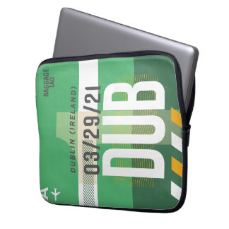 WanderTag - Minimalistischer Laptop-Sieb in Dublin Laptopschutzhülle