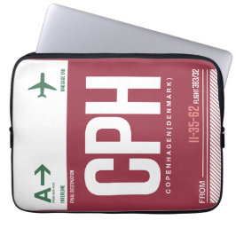 WanderTag - Minimalistischer Laptop-Sieb in Kopenh Laptopschutzhülle