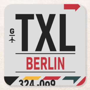 WanderTag Paper-Untersetzer Rechteckiger Pappuntersetzer