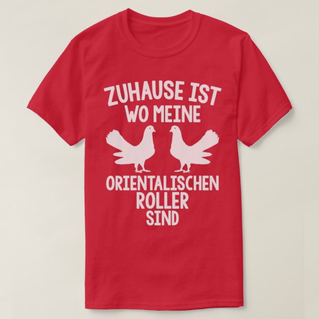 Wandertaube 16 T-Shirt (Design vorne)